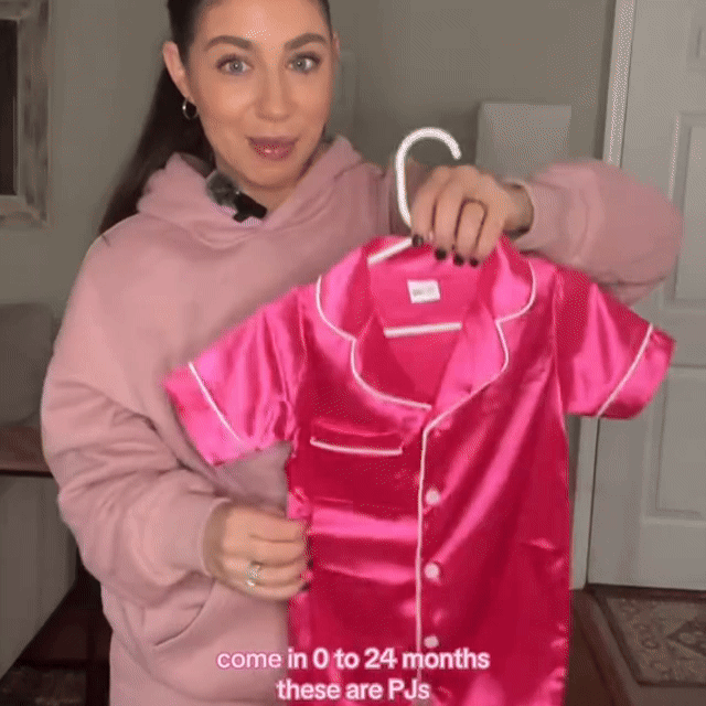 Alyova™ Baby Satin Romper Pyjamas