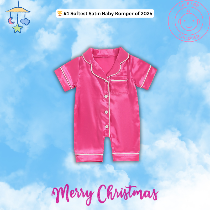 Alyova™ Baby Satin Romper Pyjamas