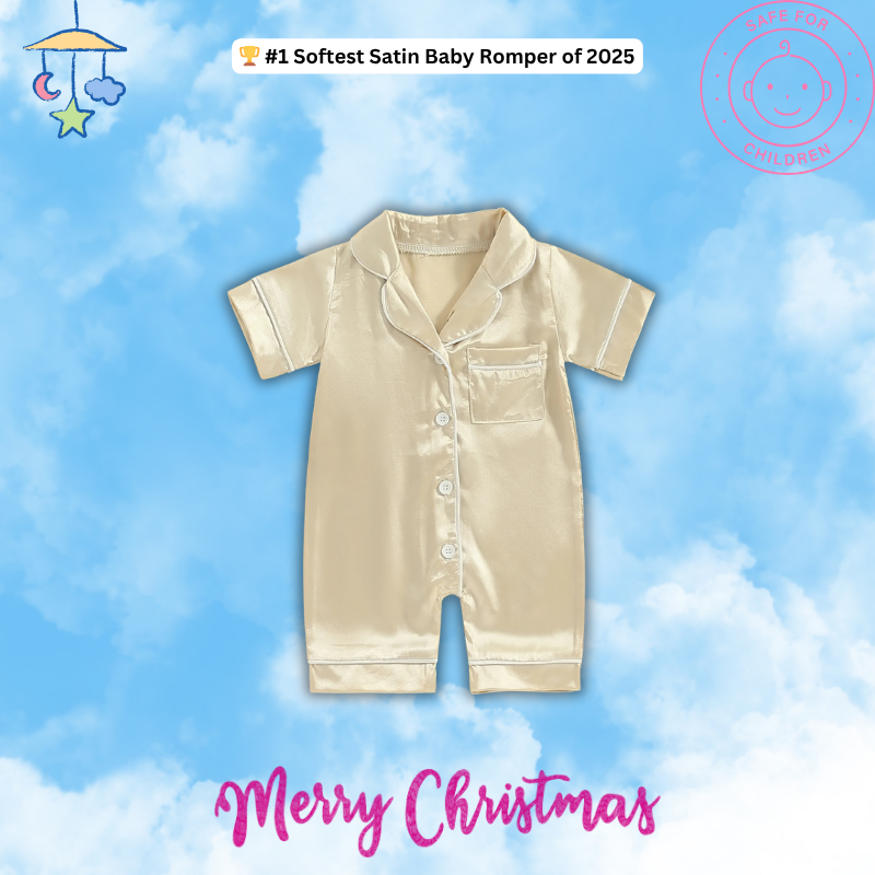 Alyova™ Baby Satin Romper Pyjamas