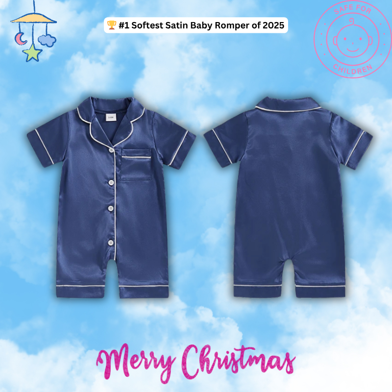 Alyova™ Baby Satin Romper Pyjamas