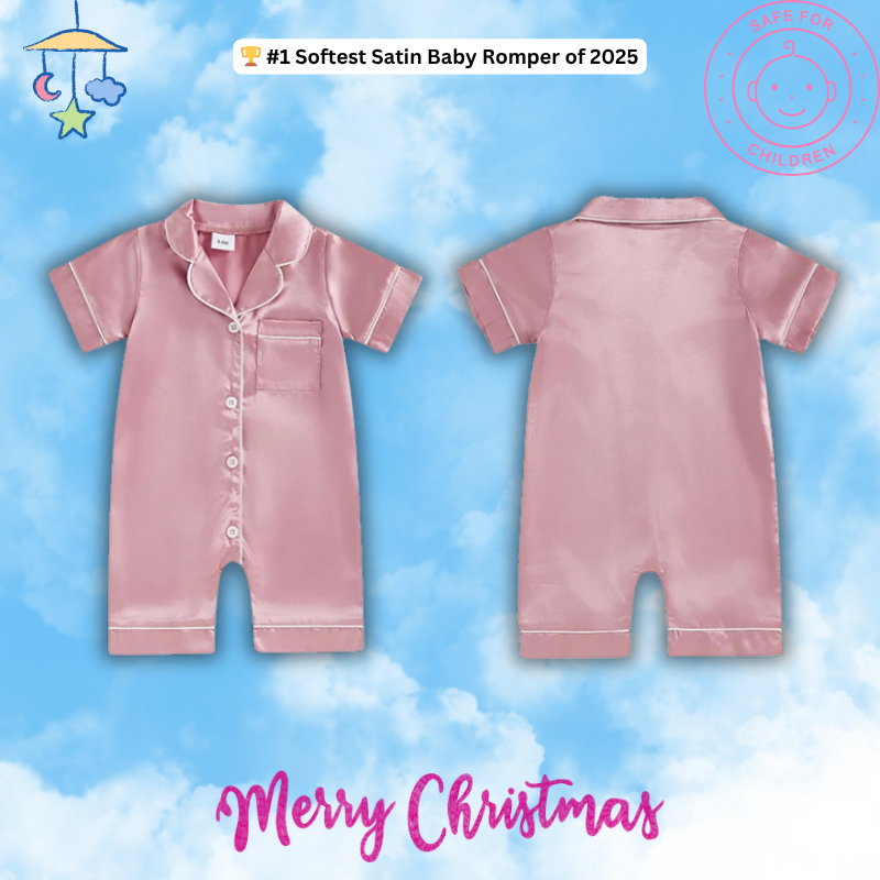 Alyova™ Baby Satin Romper Pyjamas