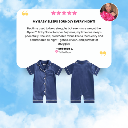 Alyova™ Baby Satin Romper Pyjamas